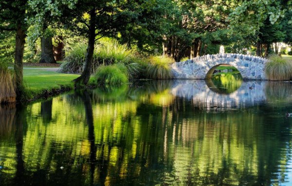 Парк Кан Кампасоль пруд