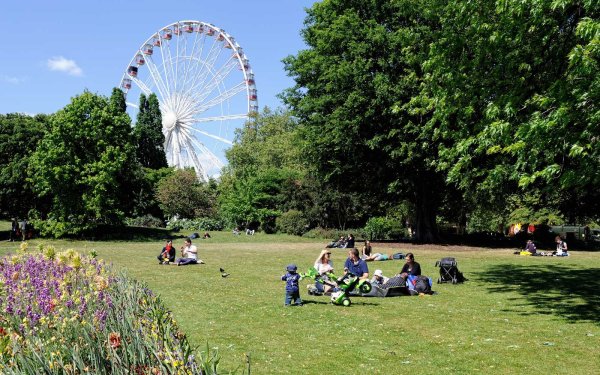 Парк в Лондоне гайд парк