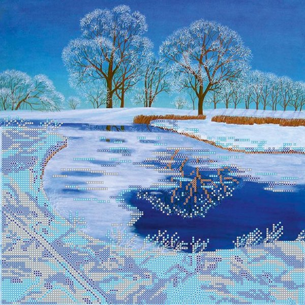 Ольга Кваша зимний пейзаж