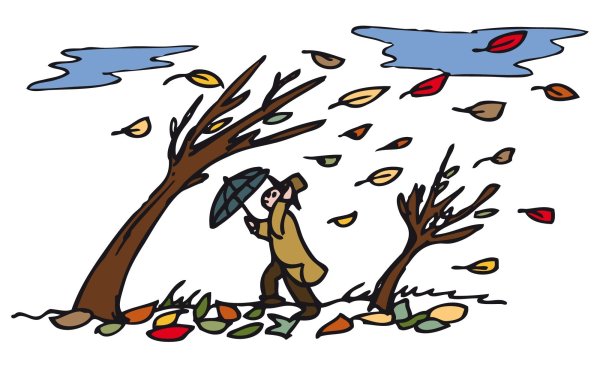 Сильный ветер для детей