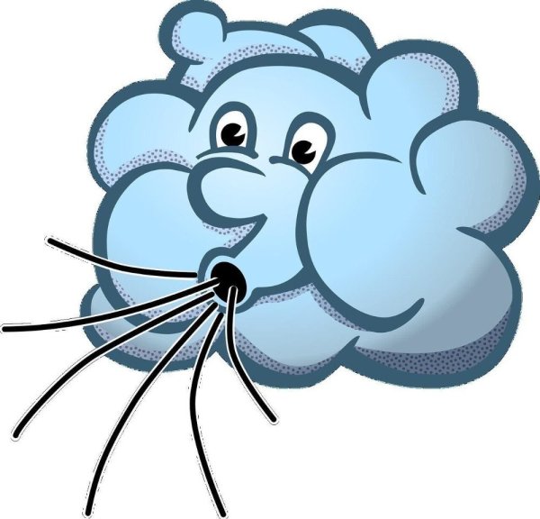 Ветер рисунок