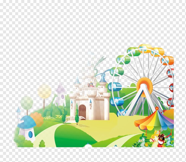 Мультяшные детские парки