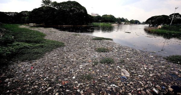 Загрязненные водоемы