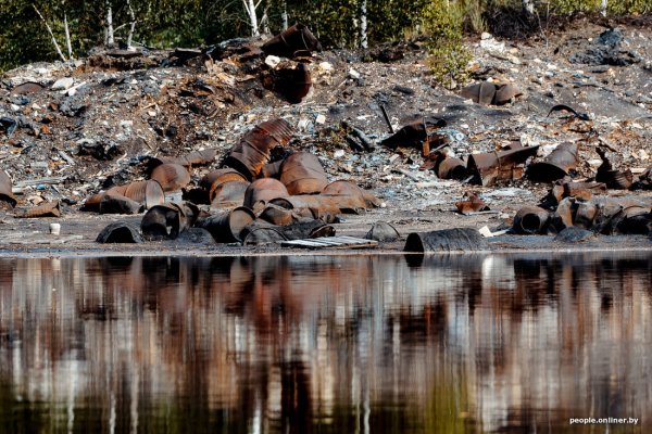 Озеро черная дыра Дзержинск