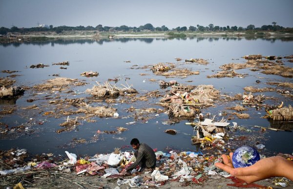 Река Джамна Индия