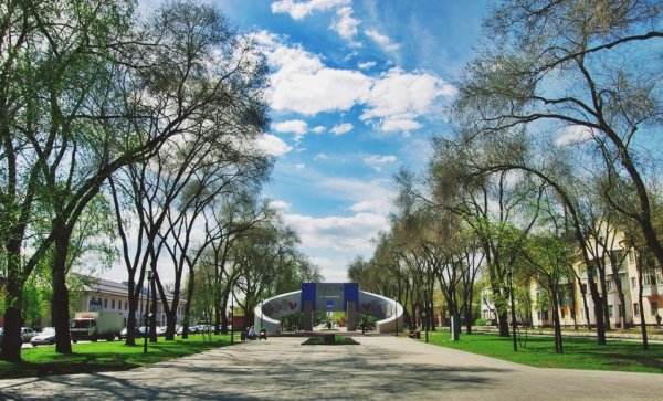 Молодёжный парк Самара озеро