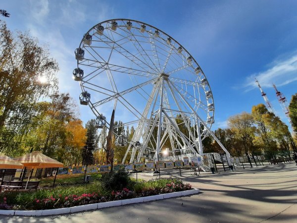 Парк Юрия Гагарина колесо обозрения