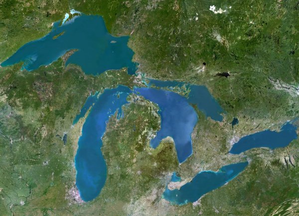 Пять великих озер США