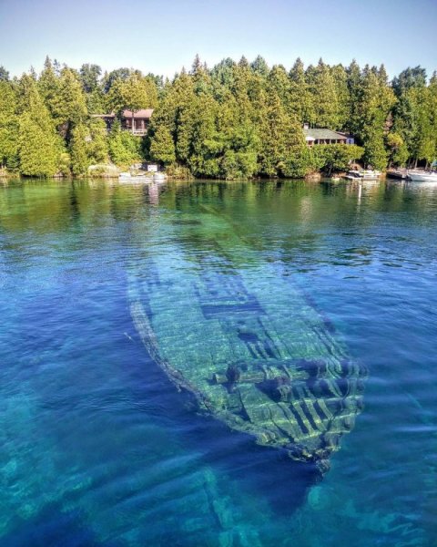 Озеро Гурон Канада