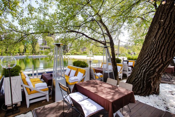 Кафе жаровня в парке Горького