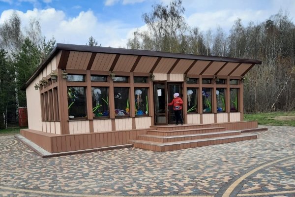 Кафе в парке Степанова