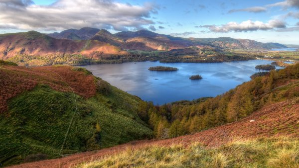 Озеро тумана, Озерный край, Кумбрия, Британия