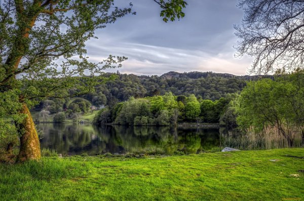 Британия холмы река