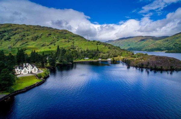 Шотландия озеро Loch Lomond