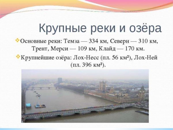 Крупнейшие реки Великобритании