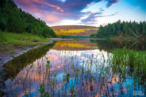 Река Колва Чердынь