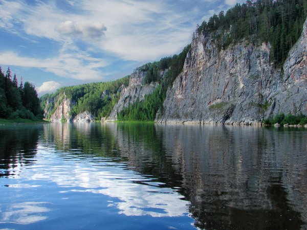 Река Колва Пермский край