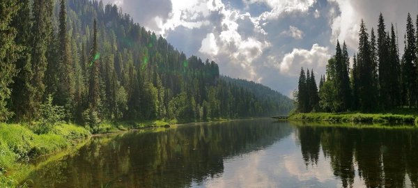 Река Березовая Пермский край