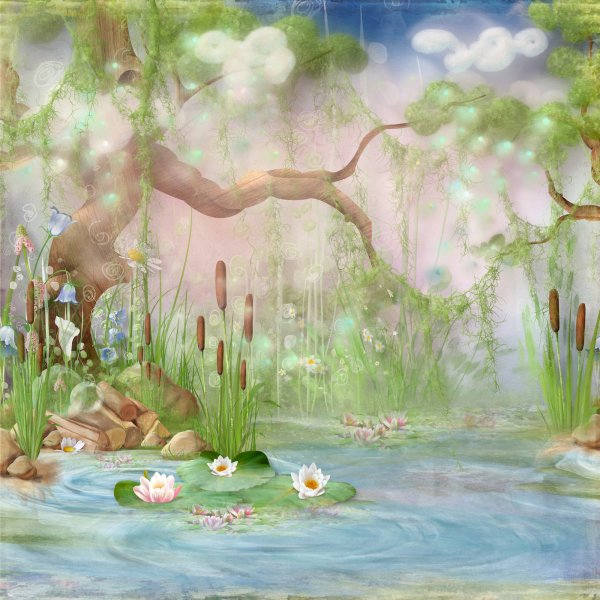 Сказочный пруд