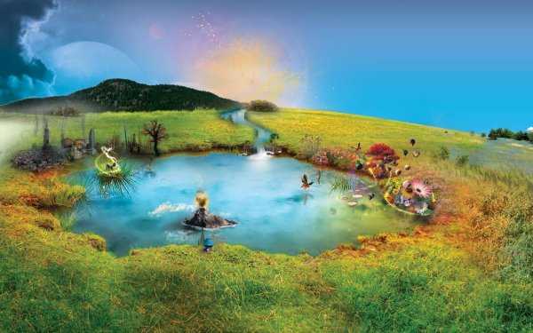 Пруд фэнтези