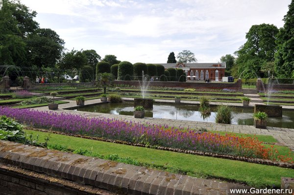 Англия сады Кенсингтонские