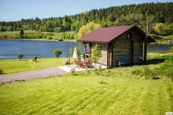 Карелия домик у озера