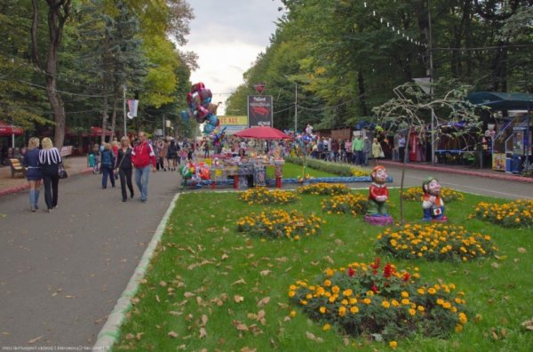 Парке Победы Ставрополь