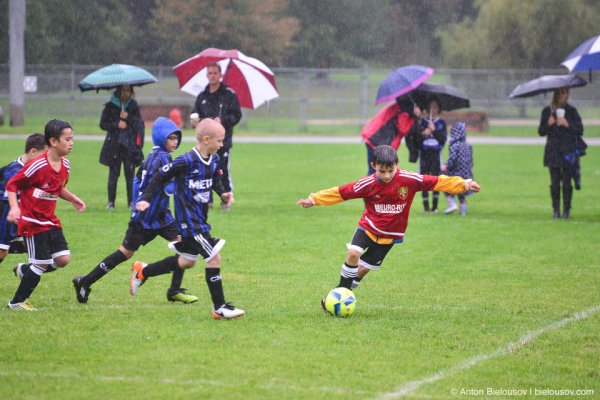 Футбол состоится в любую погоду