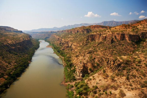 Река Нил в Африке