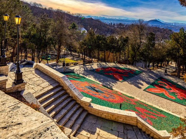 Парк цветник Пятигорск