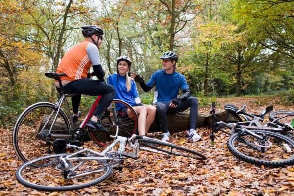 Общение велосипедистов