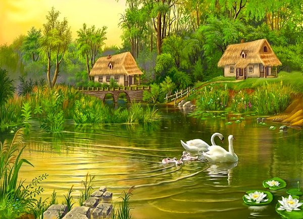 Цифровая живопись Виктора Цыганова