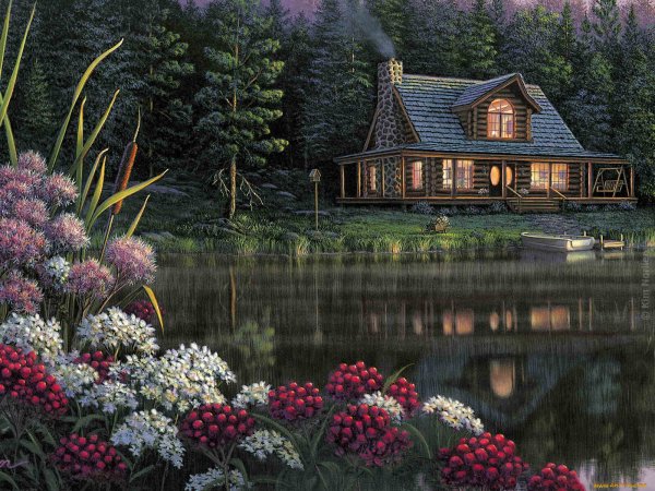Домик у озера Cabin by the Lake, 1999