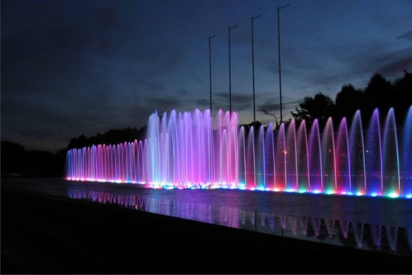 Южно-Приморский парк СПБ фонтан