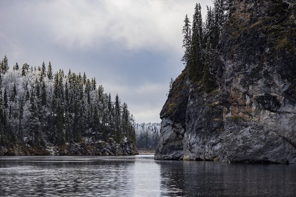 Река Щугор Республика Коми