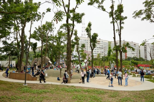 Новый парк Владивосток Нагорный