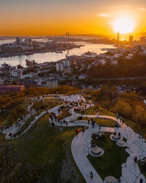 Нагорный парк сопка Владивосток фото