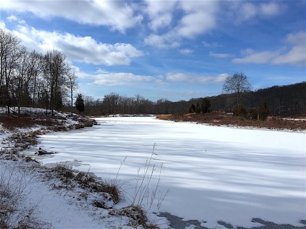Водоемы зимой