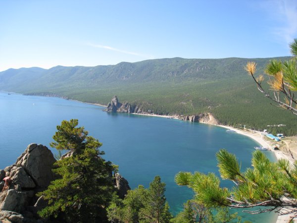 Озеро Байкал бухта Песчаная