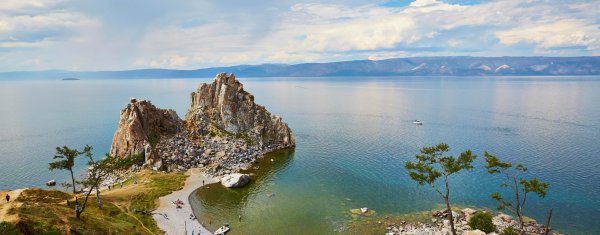 Остров Ольхон вид сверху