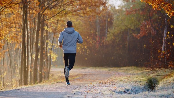 Утренняя пробежка в парке
