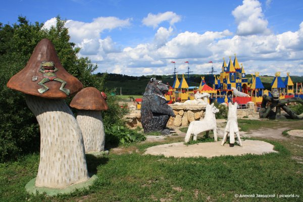 Детский парк в Липецкой области Кудыкина гора