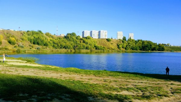 Парк Победы речка Тамбов