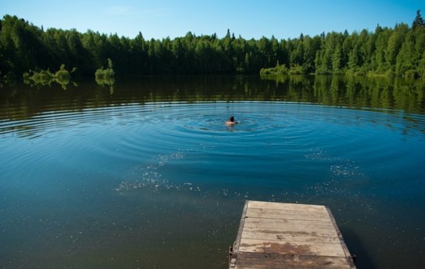 Чертово озеро Кировская область