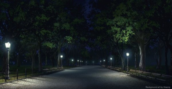 Аниме улица для гача лайф ночь