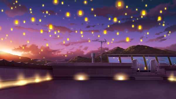 Вечерняя улица гача лайф