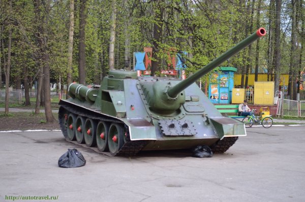 Парк Победы Ульяновск танк