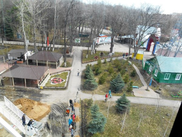 Аллеи парк Победы Ульяновск