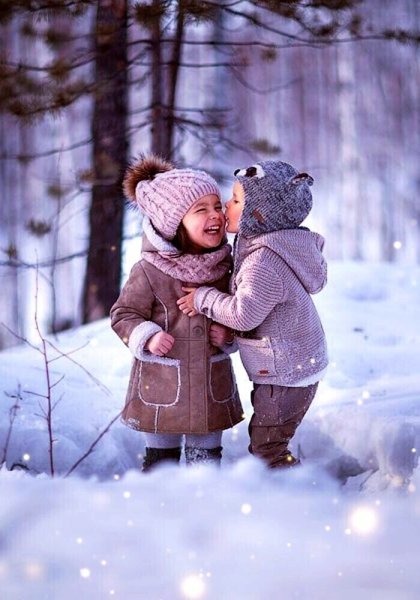 Зимний день согревания