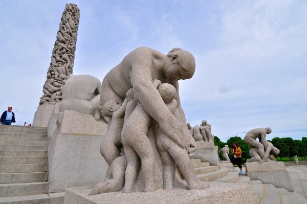 Осло парк скульптур Вигеланда